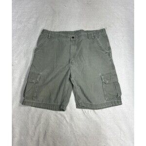 Carhartt 6 Pocket Cargo Shorts Men's Size 40 Olive Green B183 LDN Canvas